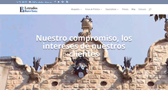 Desktop Screenshot of letradosbarcelona.com