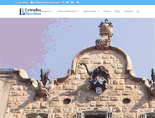 Tablet Screenshot of letradosbarcelona.com